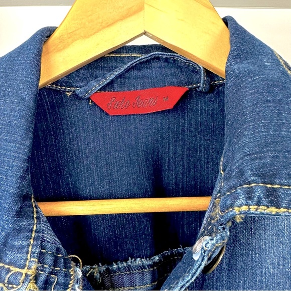 Suko Jeans Jean Jacket NWOT! Perfect condition. Size M - Picture 2 of 4